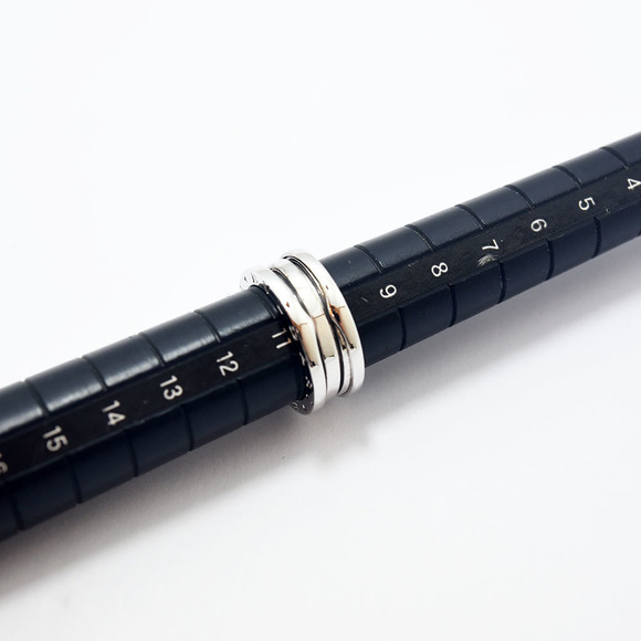 BVLGARI Silver Pendant Necklace B Zero One - Picture 8 of 10